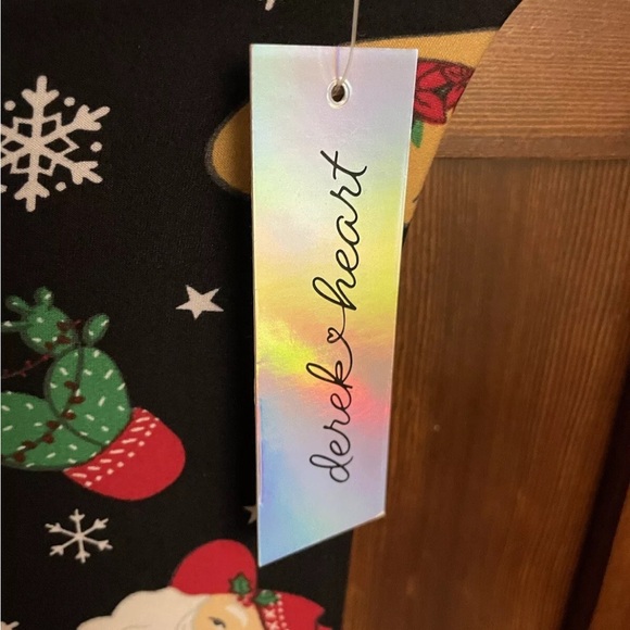 NWT! Derek Heart Juniors Cowboy or Southwest Christmas Leggings Size Medium - Picture 5 of 8